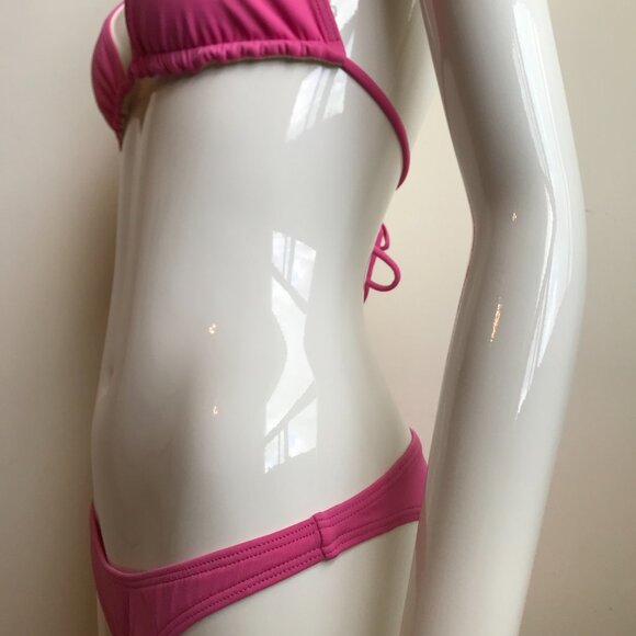 Billabong surf rose pink reversible top bikini set - Picture 5 of 11